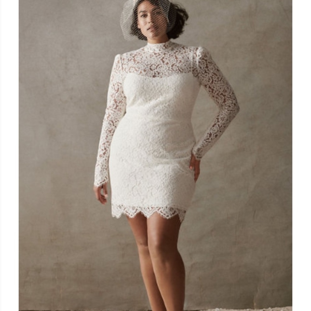 BHLDN Jenny Yoo Collection- Hart Dress Ivory